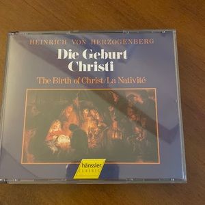 2CD set. The Birth of Christ. Die Geburt Christi.